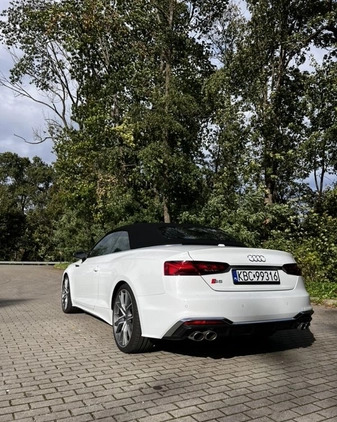 Audi S5 cena 209000 przebieg: 19500, rok produkcji 2021 z Stoczek Łukowski małe 191